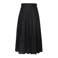 Chân Váy Nữ Chester Charles With Logo In Black CW602IL0457B0 Màu Đen Size S