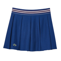 Chân Váy Nữ Lacoste Women's Lined Piqué Tennis Skirt JF0990 51 F9F Màu Xanh Navy Size 38