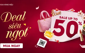 Đón Valentine 2026: Vua Hàng Hiệu Tung Bộ Ba Mã Giảm Giá Cực Khủng