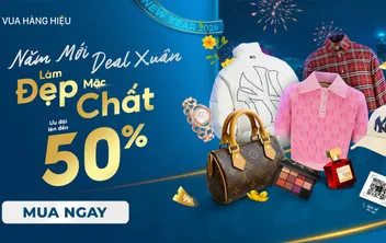 Khuyến Mãi Tháng 1 Tại Vua Hàng Hiệu: Loạt Voucher Giảm Đến 159.000Đ