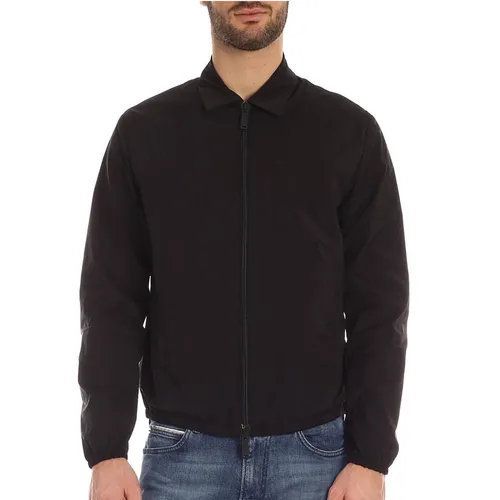 Áo Khoác Bomber Dsquared2 C1964 Nylon Bomber In Black Size 48
