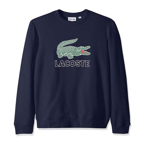Áo Nỉ Lacoste Sweatshirt Rundhals Pullover Herren Màu Xanh Navy Size M