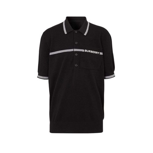 Áo Polo Burberry Polo Shirts You Can'T Miss Màu Đen Size S