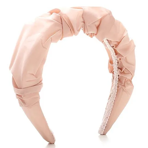 Băng Đô Red Valentino Frilled Headband Màu Hồng Pastel