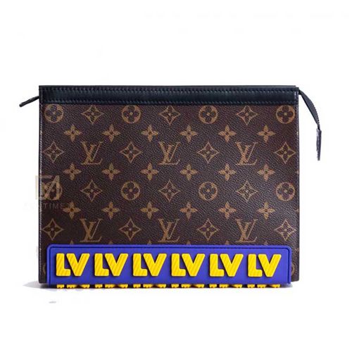 Túi Nam Louis Vuitton LV Voyage MM Limited Màu Nâu