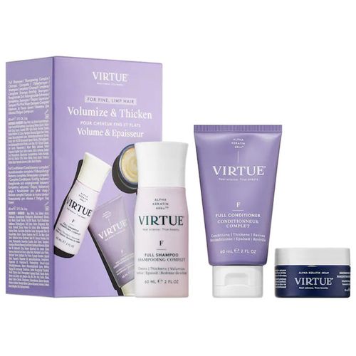 Set Chăm Sóc Tóc Virtue Full Discovery Set - Volumize and Thicken