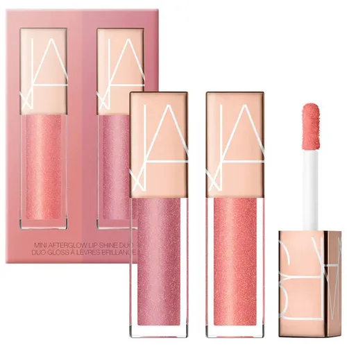 Set Son Dưỡng Nars Mini Afterglow Lip Shine Gloss Set 2 Món