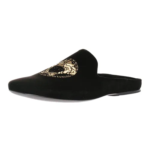 Giày Sục Versace Medusa Head DSU6273 Màu Đen Size 39