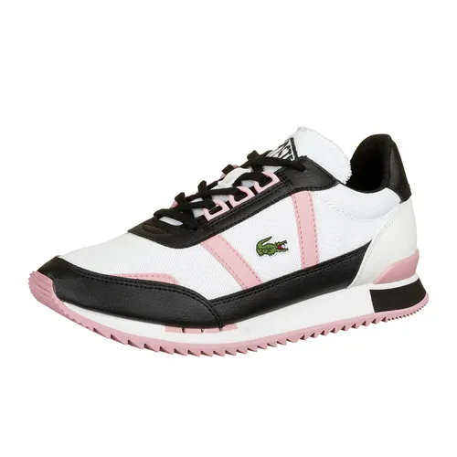 Giày Thể Thao Lacoste Women's Partner Retro Màu Trắng Đen Size 36