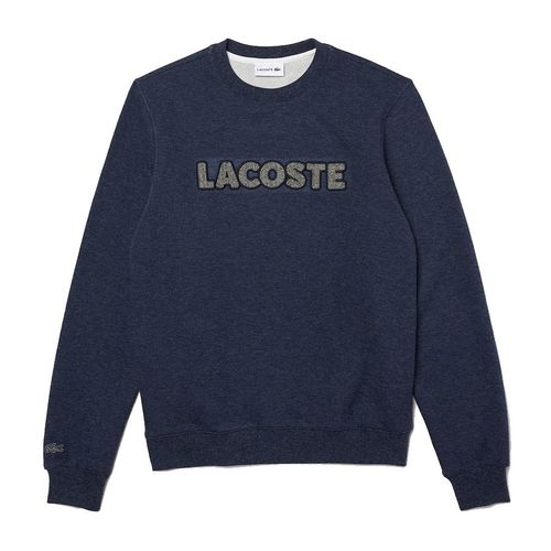 Áo Len Lacoste Sport Crew Flamed Fleece Sweater SH1967-51 Màu Xanh Navy Size S