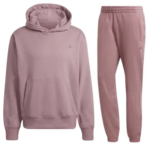 Bộ Thể Thao Nữ Adidas Adicolor Trefoil Sweat HC4535 HC4520 Màu Hồng Size L