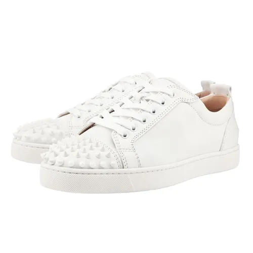 Giày Sneakers Christian Louboutin Louis Junior Spikes 1130573 3047 Màu Trắng Size 40