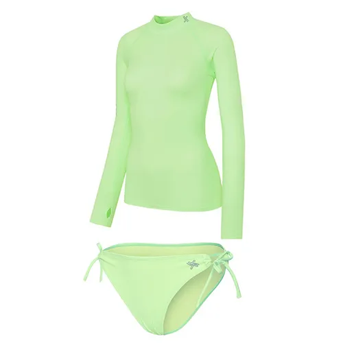 Set Đồ Bơi Xexymix Sherbet Lime XT0208T + XP0214T Màu Xanh Chuối Size L