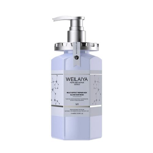 Dầu Hấp Ủ Tóc Đa Tầng Weilaiya Multi Effect Repair High Gloss Hair Mask Hàn Gắn Liên Kết Tóc 450ml