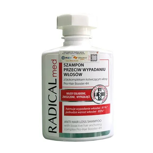 Dầu Gội Ngừa Rụng Tóc Farmona Radical Med Anti Hair Loss Shampoo 300ml