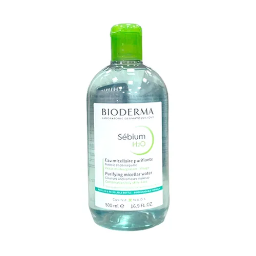 Nước Tẩy Trang Bioderma Sensibio H2O Miceller Water Xanh 500ml