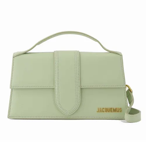 Túi Xách Nữ Jacquemus Le Grand Bambino Bag In Green Leather Màu Xanh Mint Size 18