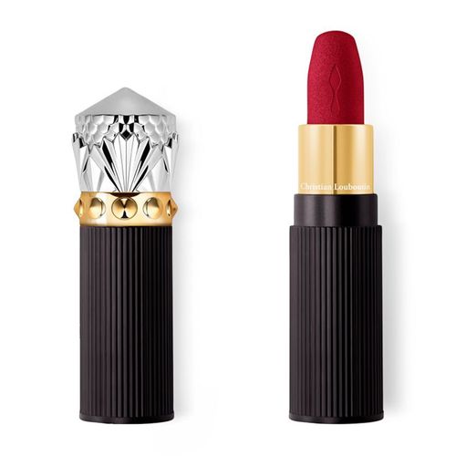 Son Christian Louboutin Rouge Velvet Matte On-The-Go Lipstick Ri 001M Màu Đỏ Hồng