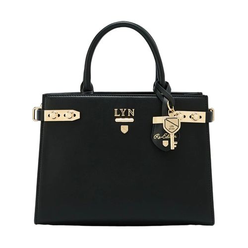 Túi Xách Tay Nữ Lyn Fineness Re-Edit Top L Handbags LL22WBF295 Màu Đen
