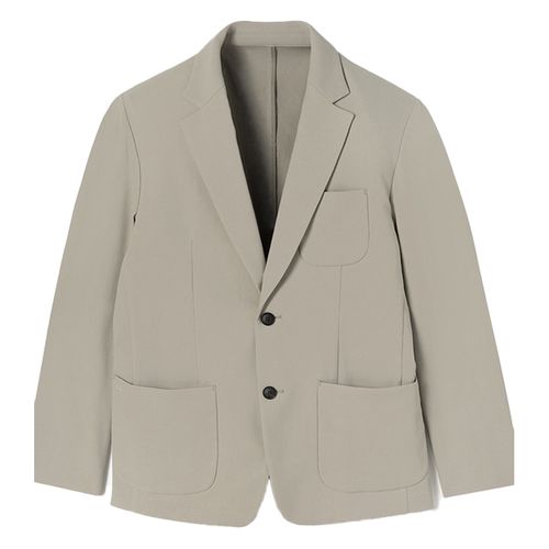 Áo Khoác Blazer Nam Lacoste VH101E-51G-02S Màu Xám Be Size 48