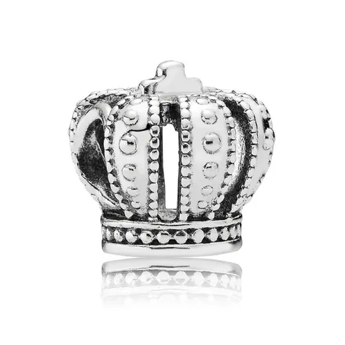 Hạt Vòng Charm Pandora Regal Crown 790930 Màu Bạc