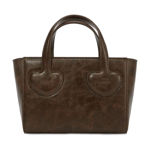 Túi Xách Tay Nữ Find Kapoor  Heart Tote Bag 18 Crinkled Brown Màu Nâu
