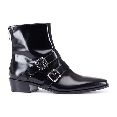 Giày Boot Nữ Prada Bottines Màu Đen Size 36