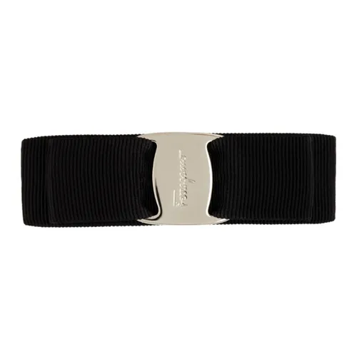 Kẹp Tóc Nữ Salvatore Ferragamo Vintage Accessory Màu Đen