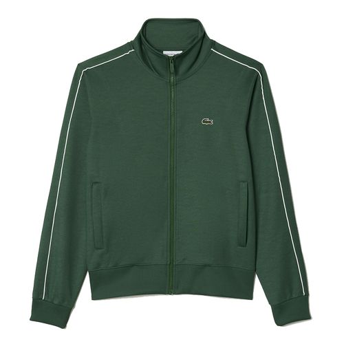 Áo Khoác Nam Lacoste Paris Piqué Track Jacket SH1457 - 132 Màu Xanh Green Size 4