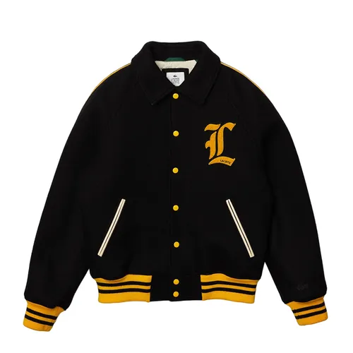 Áo Khoác Nam Lacoste Wool Blend Teddy-Style Jacket Phối Màu Size 50