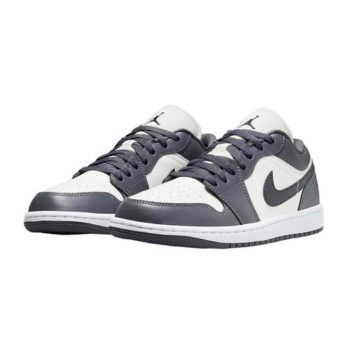 Giày Thể Thao Nike Wmns Air Jordan 1 Low Dark Grey DC0774-102 Màu Xám Trắng Size 43