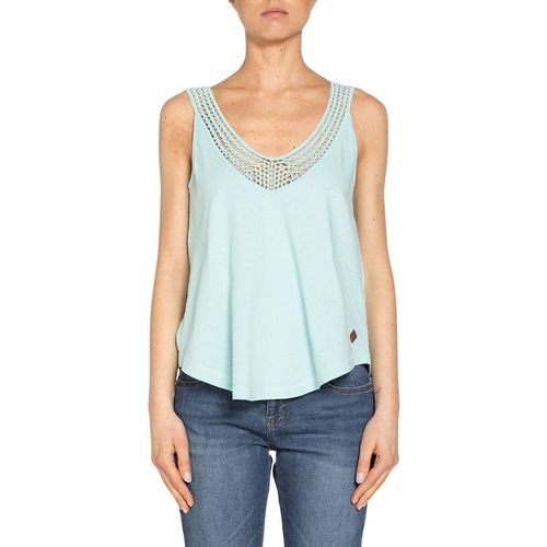 Áo Ba Lỗ Nữ Carrera Jeans 859E0369X_713 Màu Xanh Mint Size M