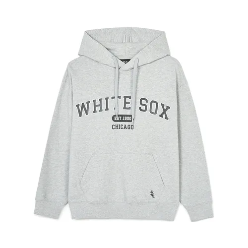 Áo Hoodie MLB Overfit của Varsity Chicago White Sox  3AHDV0141-44MGS Màu Xám
