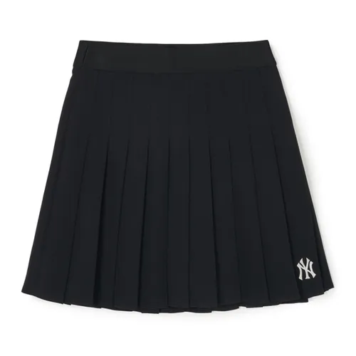 Chân Váy Xếp Ly Nữ MLB Pickleball New York Yankees Sportive Varsity Pleated Skirt 3FSKV0143-50BKS Màu Đen Size S