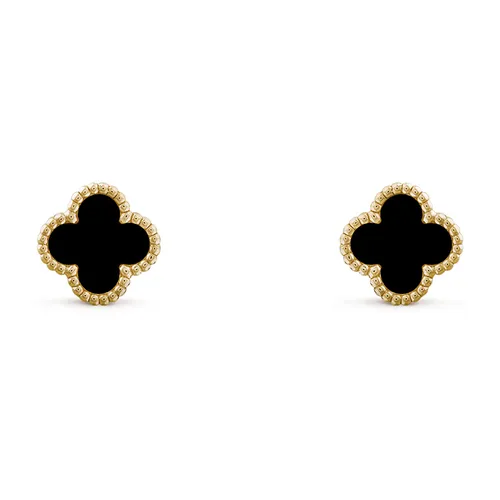 Khuyên Tai Nữ Van Cleef & Arpels Sweet Alhambra Earstuds VCARA44900 Màu Vàng Gold