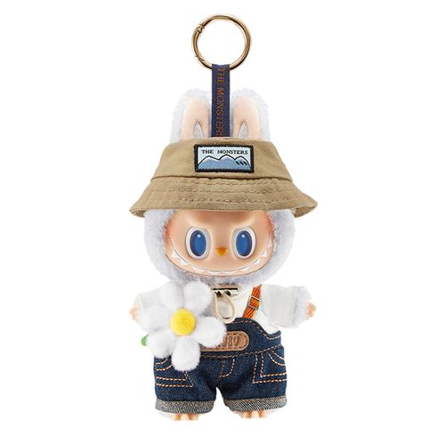 Móc Khóa Pop Mart Labubu The Monsters Fall In Wild Series Vinyl Plush Doll Pendant Phối Màu