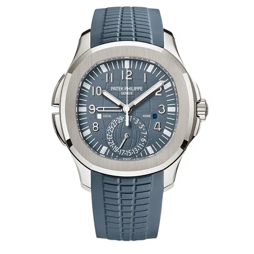 Đồng Hồ Nam Patek Philippe Aquanaut 5164G-001 Màu Xanh Bạc