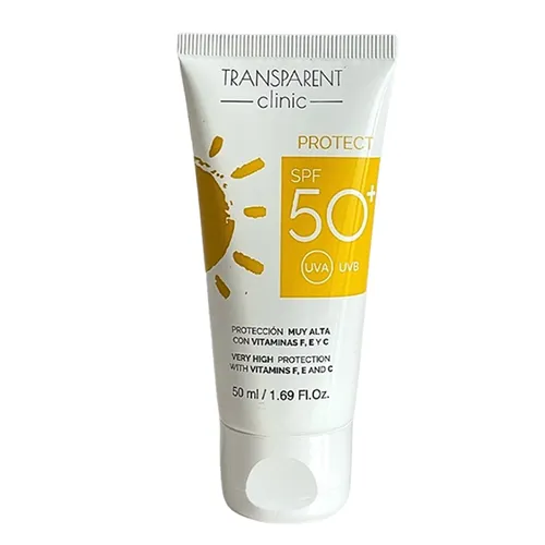 Kem Chống Nắng Nhũ Tương Anubis Transparent Clinic Protect SPF 50+, 50ml
