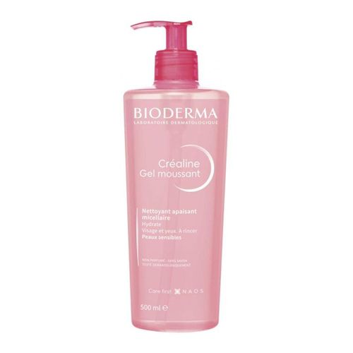 Sữa Rửa Mặt Dạng Gel Cho Da Nhạy Cảm Bioderma Créaline Gel Moussant 500ml
