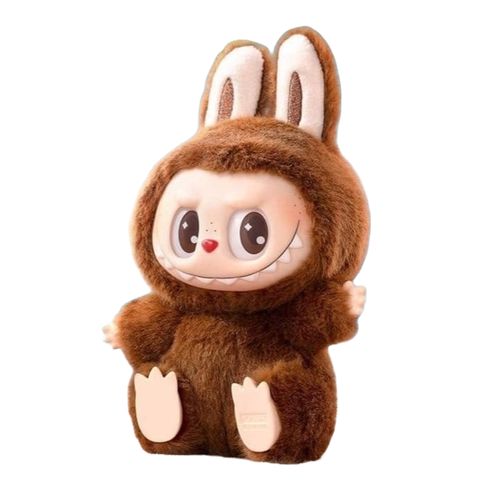 Gấu Bông Pop Mart Art Toy Labubu V2 Have A Seat Secret DouDou Màu Nâu