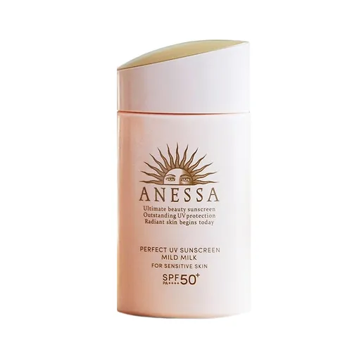 Sữa Chống Nắng Cho Da Nhạy Cảm Anessa Perfect UV Sunscreen Mild Milk SPF50+/PA++++ 60ml