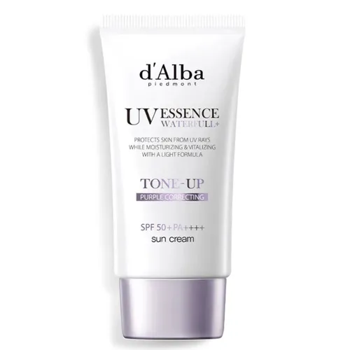Kem Chống Nắng Nâng Tone D'Alba Waterfull Tone Up Purple Correcting Sun Cream SPF50+ PA++++ 50ml