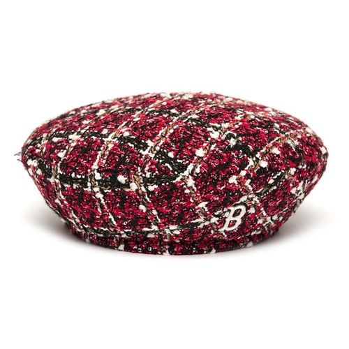 Mũ Nồi Nữ MLB Jenny Tweed Beret Boston Red Sox 3ACBB9616-43RDS Màu Đỏ