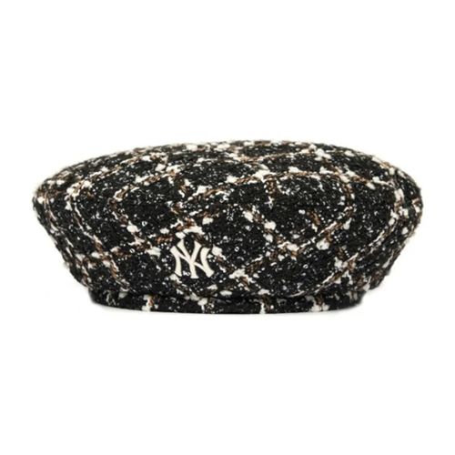 Mũ Nồi MLB Jenny Tweed Beret New York Yankees 3ACBB9616-50BKS Màu Đen