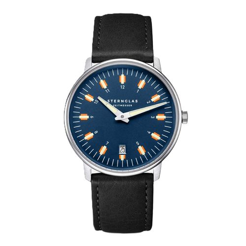 Đồng Hồ Nam Sternglas Egor Dark Blue Modena Black S01-EG06-MO01 Màu Xanh Đậm