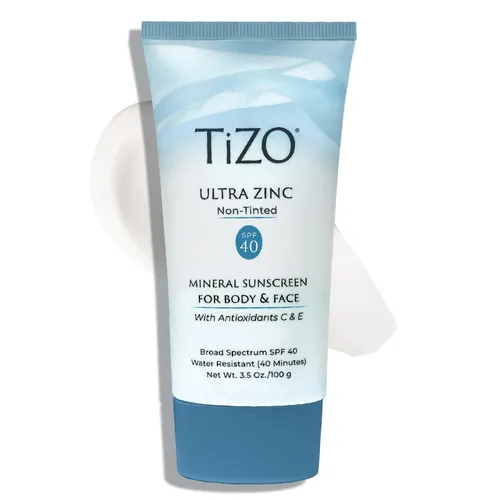 Kem Chống Nắng Mặt Và Body TiZO Ultra Zinc Body & Face Non-Tinted SPF40 100g (Không Màu)