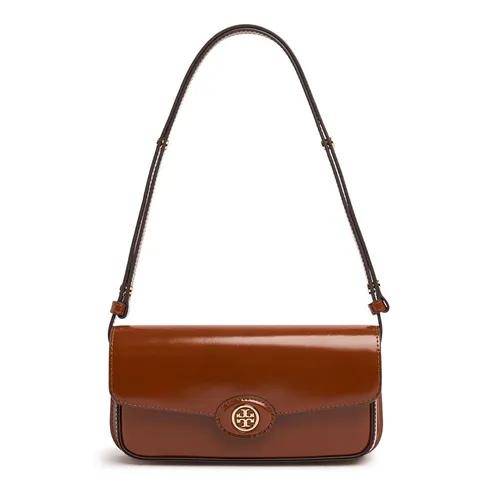 Túi Đeo Vai Nữ Tory Burch Robinson Spazzolato Brown Shoulder Bag Màu Nâu  