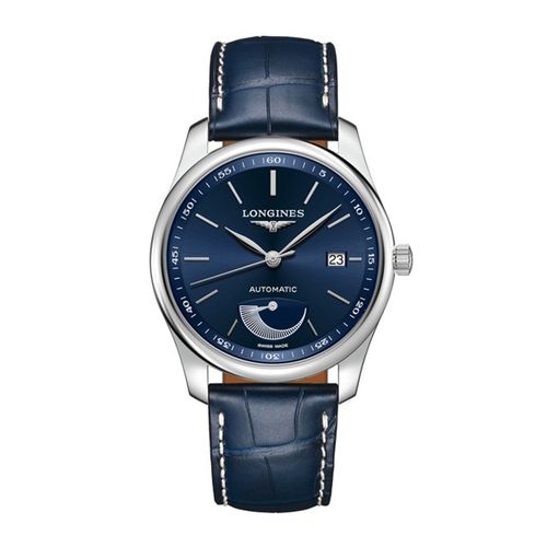 Đồng Hồ Nam Longines Master Power Reserve L2.908.4.92.0 Màu Bạc Xanh Navy