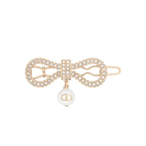 Kẹp Tóc Nữ Dior Le Nœud De Dior Barrette Màu Vàng Gold