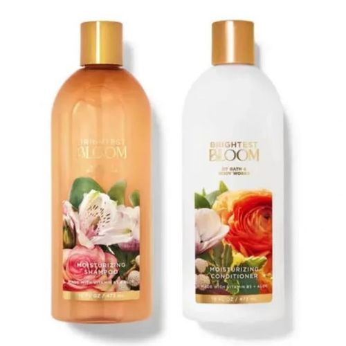 Bộ Dầu Gội Và Xả Bath & Body Works Brightest Bloom Shampoo & Conditioner (473ml x 2)